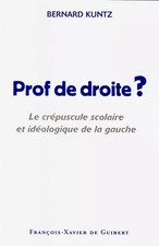 Prof de droite ? Le