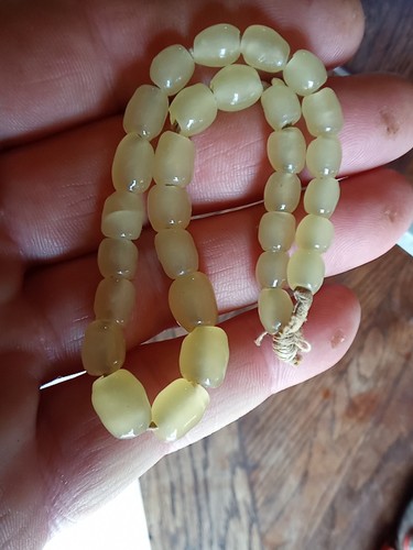 Lot perles pâte verre - lot,