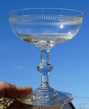 Coupe à champagne en cristal