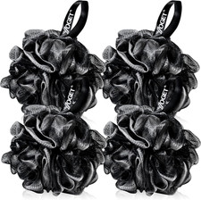 Bath Loofah Sponge, 4 Pack