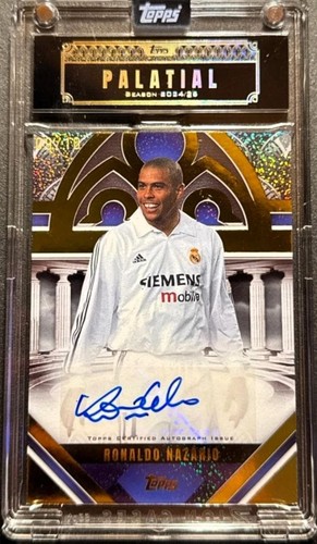 Carte signée topps palatial - carte,