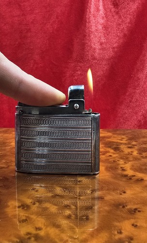 Briquet ancien argent massif - ancien,