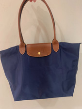 Longchamp Le Pliage Navy Large