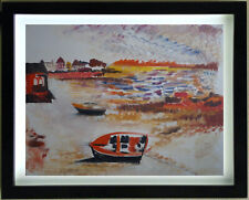 Dessin Gouache  VILLAGE DE