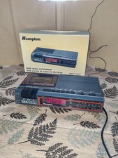 Vintage Radio Réveil Cassette