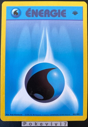 Carte pokemon energie - energie, eau