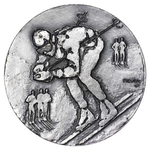 France médaille sportive - médaille, 1968
