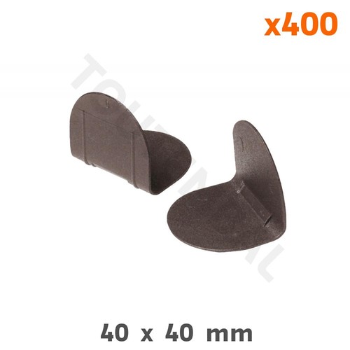 Angle sans picot pour