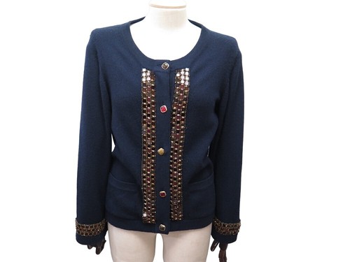 Veste chanel cardigan orne - veste,