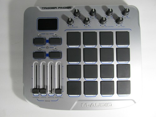 Audio trigger finger midi - finger,