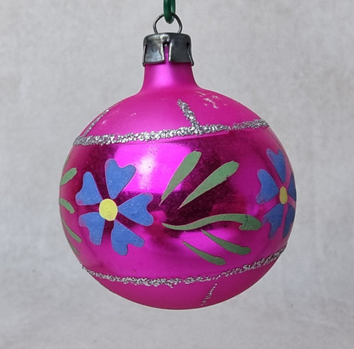 Vintage boule noël sapin - noël,