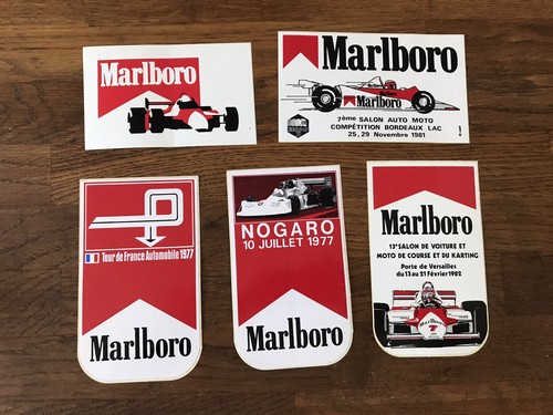 Marlboro lot autocollants - marlboro,