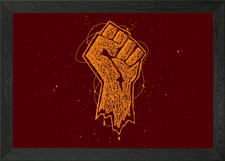 ANGERFIST DJ MASSELING Framed