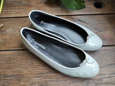 REPETTO - BALLERINES Modèle Lili Vernis Gris - P39