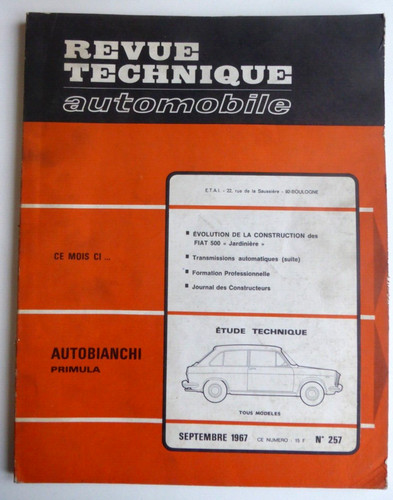 Rta revue technique - rta,