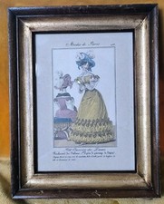 Ancien Tableau Mode De Paris