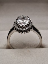 Ancienne bague solitaire - bague,