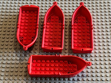 4 x LEGO pirates Boat bateau