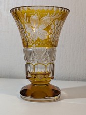 Vase vintage en cristal de