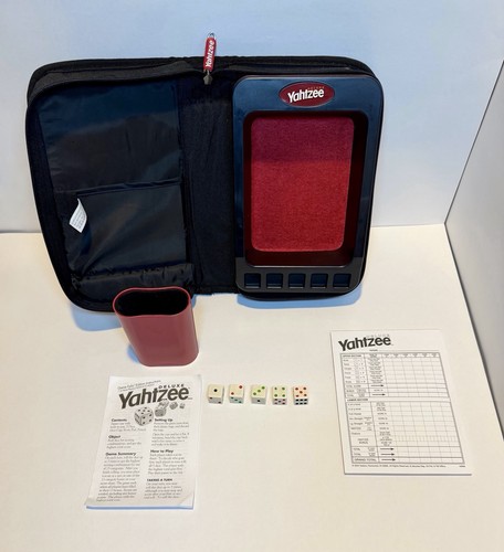 Yahtzee deluxe game - deluxe, folio