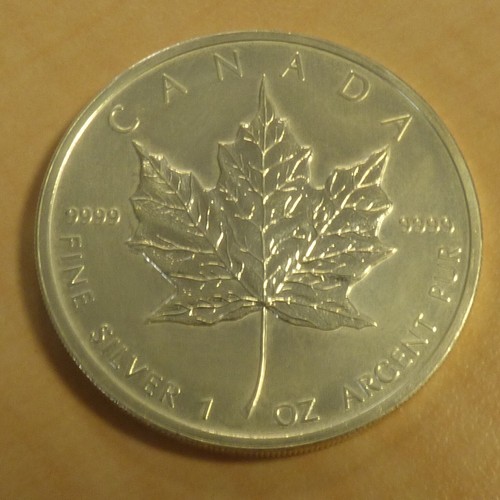 Canada maple leaf 2011 - 5$,
