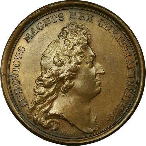 France médaille louis xiv - france,, médaille,