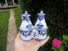 FAIENCE DE ROUEN ANCIEN HUILIER VINAIGRIER  A DATER