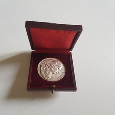 Médaille Argent Jean Baptiste Colbert Chambre Commerce De Reims GOULET TURPIN