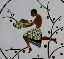 GEO CONDE, beau plat ancien