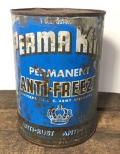 Rare Vtg Perma King Antifreeze