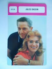 CARTE FICHE CINEMA  JULES DASSIN