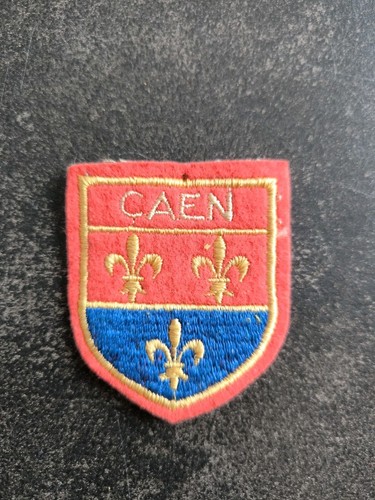 Ecusson brode france caen - ,
