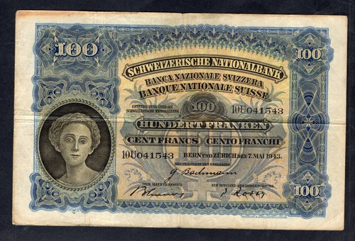 Rare billet 100 - billet, francs