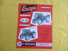 Tracteurs ENERGIC - série 500 - essence & diesel 