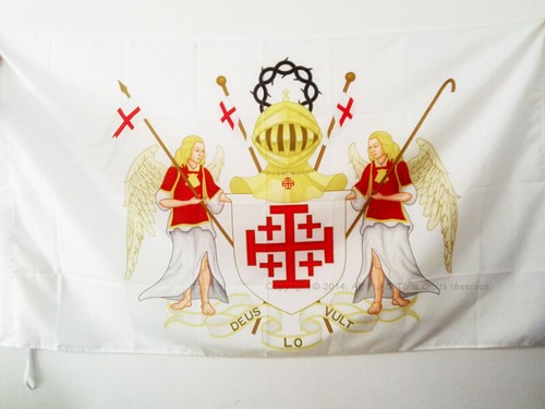 Drapeau ordre équestre - ordre,
