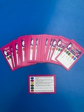 TRIVIAL PURSUIT Lot De 50 Cartes Jeu FILLES GARCONS 300 Questions Recharge FR