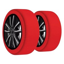 Set 2 Chaussettes De Neige XL Homologué pour Voiture Fr 16662-1 Taille Forgées