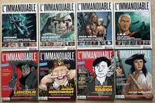 Revue L'IMMANQUABLE (magazine mensuel) - Lot de 8 numéros (13 au 20, voir liste)