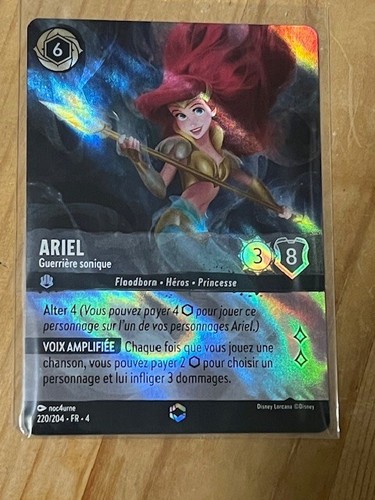 Lorcana ariel guerrière - -,