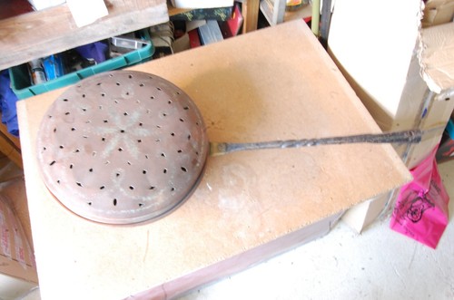 Bassinoire ancienne cuivre - en,