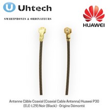 Antenne Câble Coaxial Huawei P30 (ELE-L29) Noir - Origine Démonté