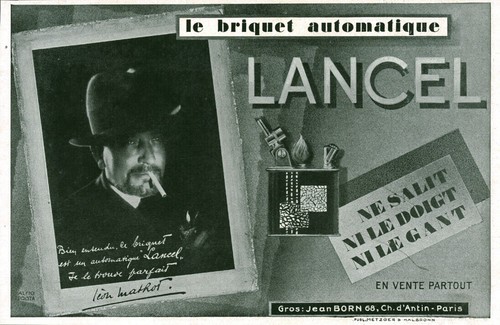 Publicité ancienne briquet - publicité,