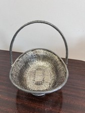 Panier décoratif ancien en