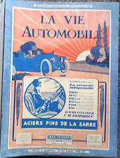 REVUE LA VIE AUTOMOBILE ANNEE COMPLETE 1923 1924 1925 1926 1927 1928 1929 1930