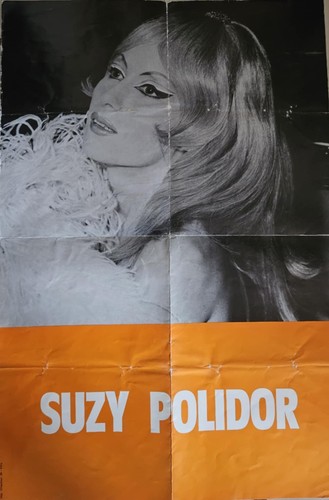 Suzy polidor rare affiche - polidor,