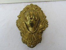 ancien coin de billard en bronze 