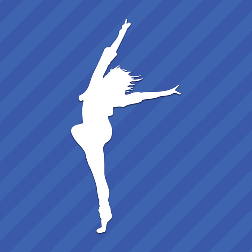 Dancer vinyl decal sticker - dancer,