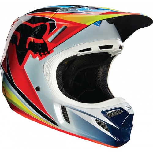 Casque motocross fox v4 - de,