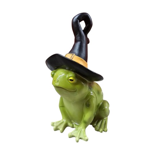 Frog witch warlock - witch, hat