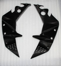 CACHES CADRE KAWASAKI Z750 Z1000 2007 2008 2009 2010 2011 2012 2013 CARBONE